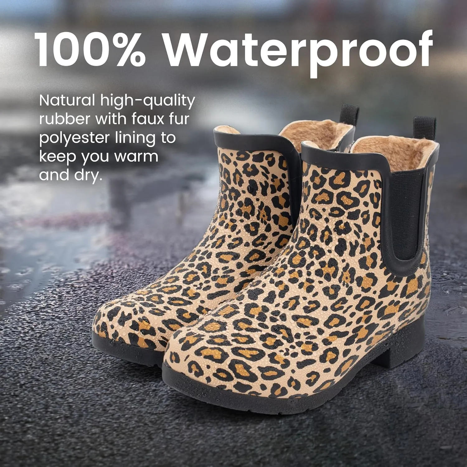 Chooka Women's Waterproof Plush Chelsea Bootie