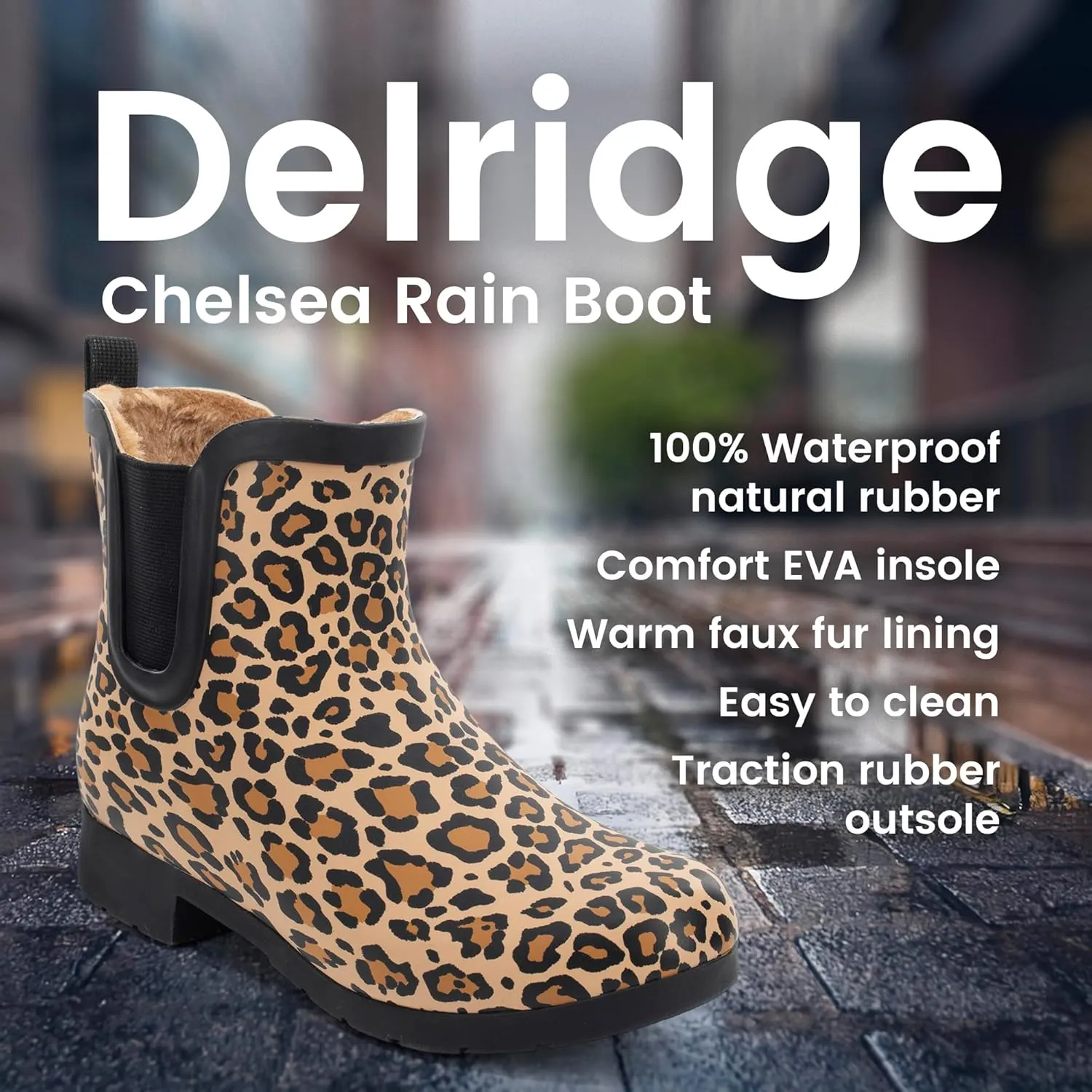 Chooka Women's Waterproof Plush Chelsea Bootie