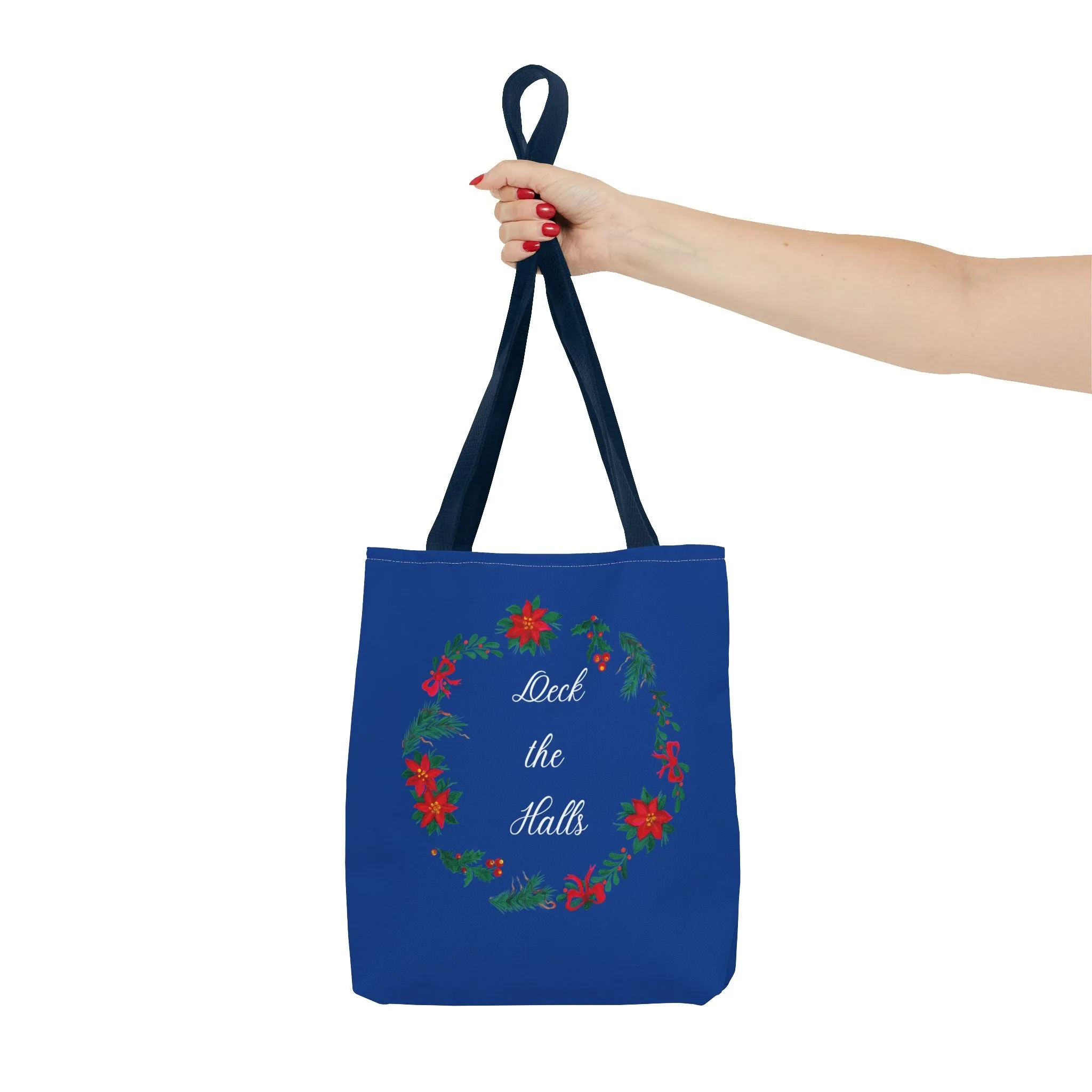 Christmas Carols Deck the Halls Tote Bag