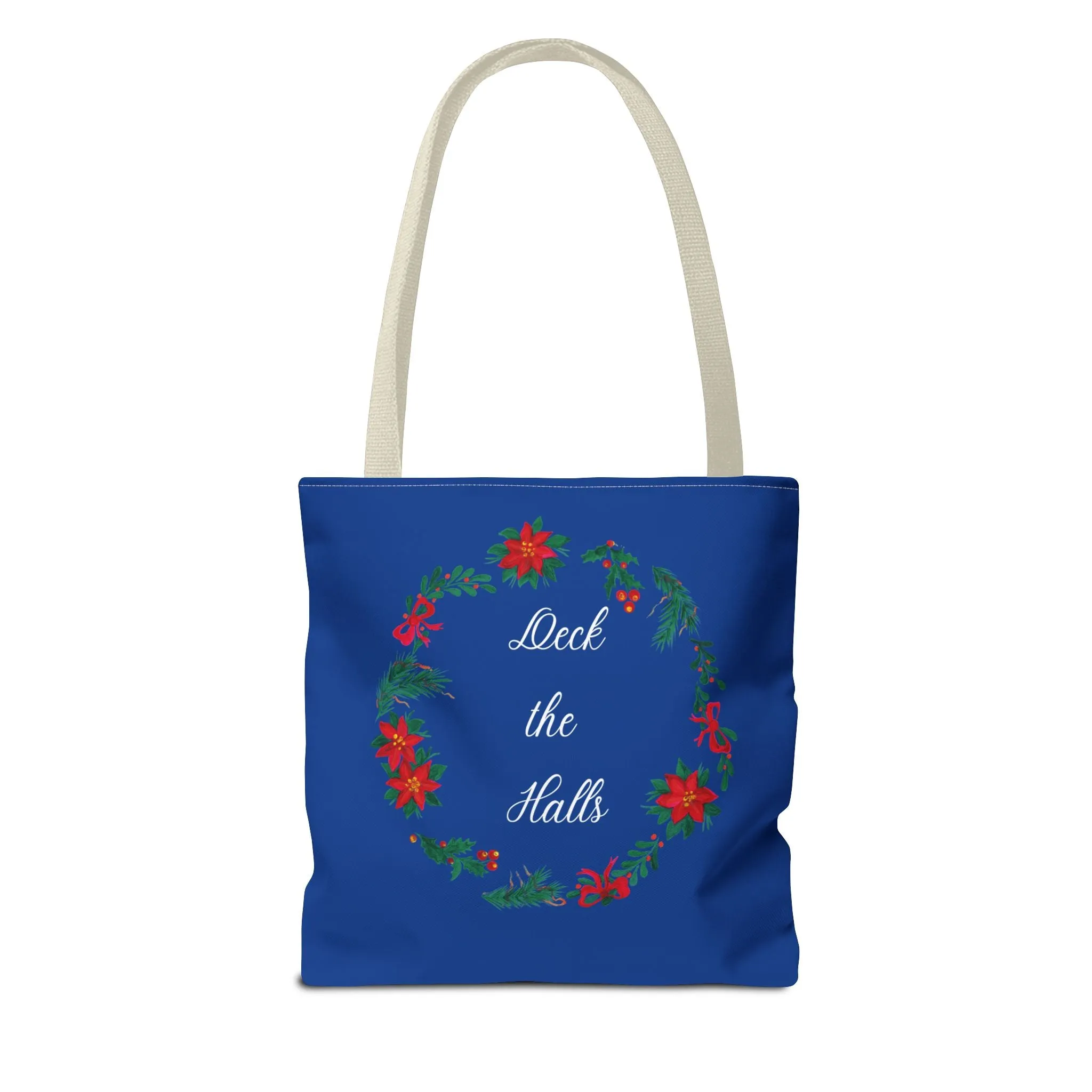 Christmas Carols Deck the Halls Tote Bag