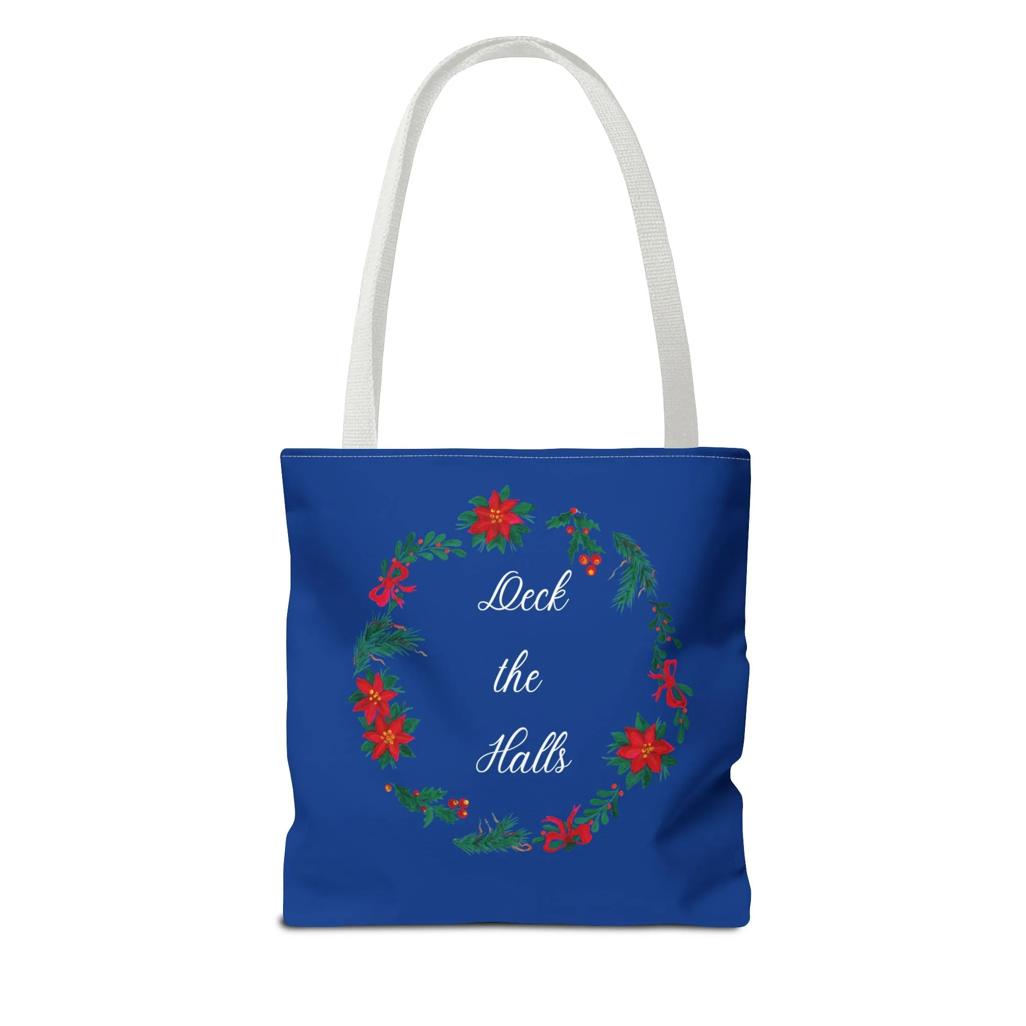 Christmas Carols Deck the Halls Tote Bag