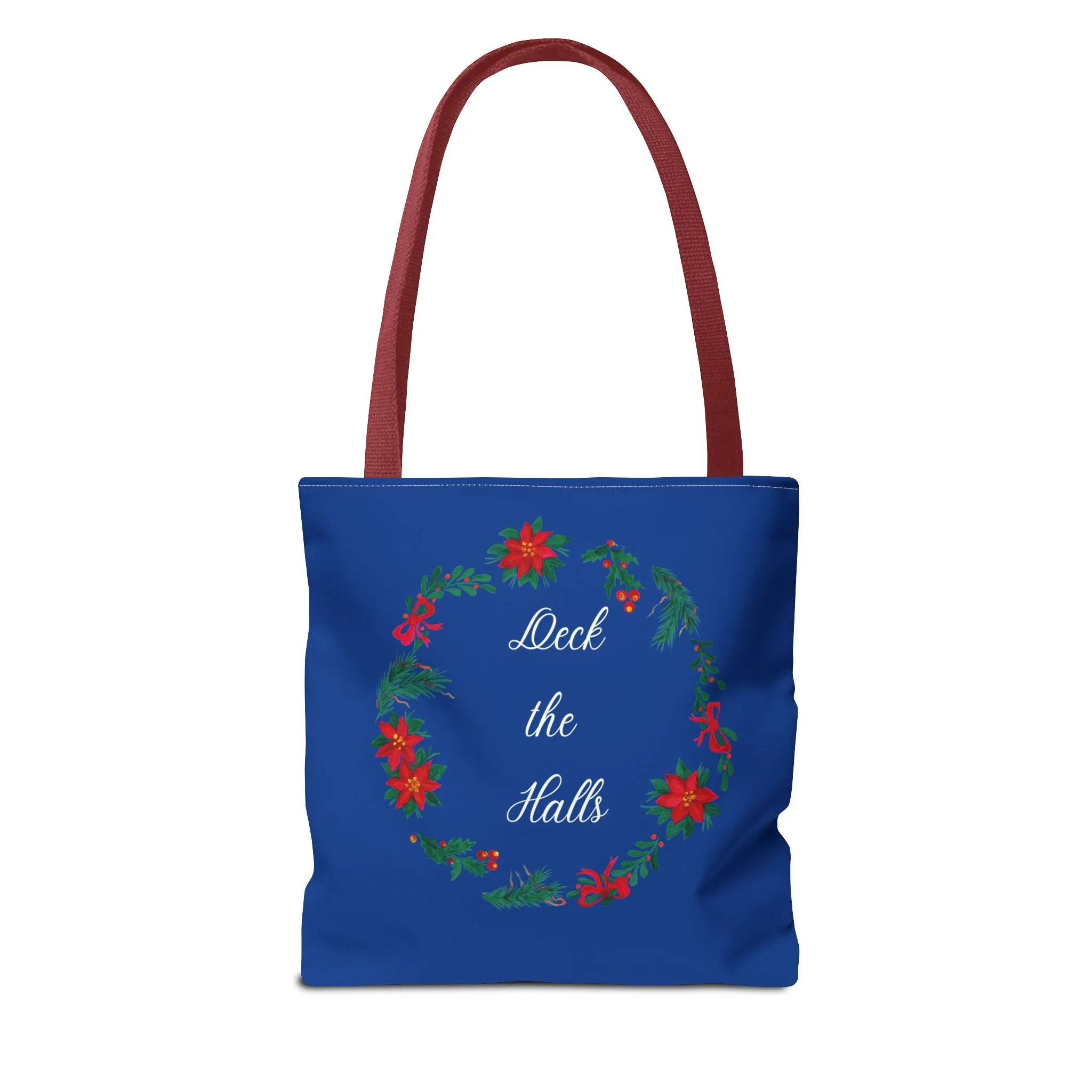 Christmas Carols Deck the Halls Tote Bag