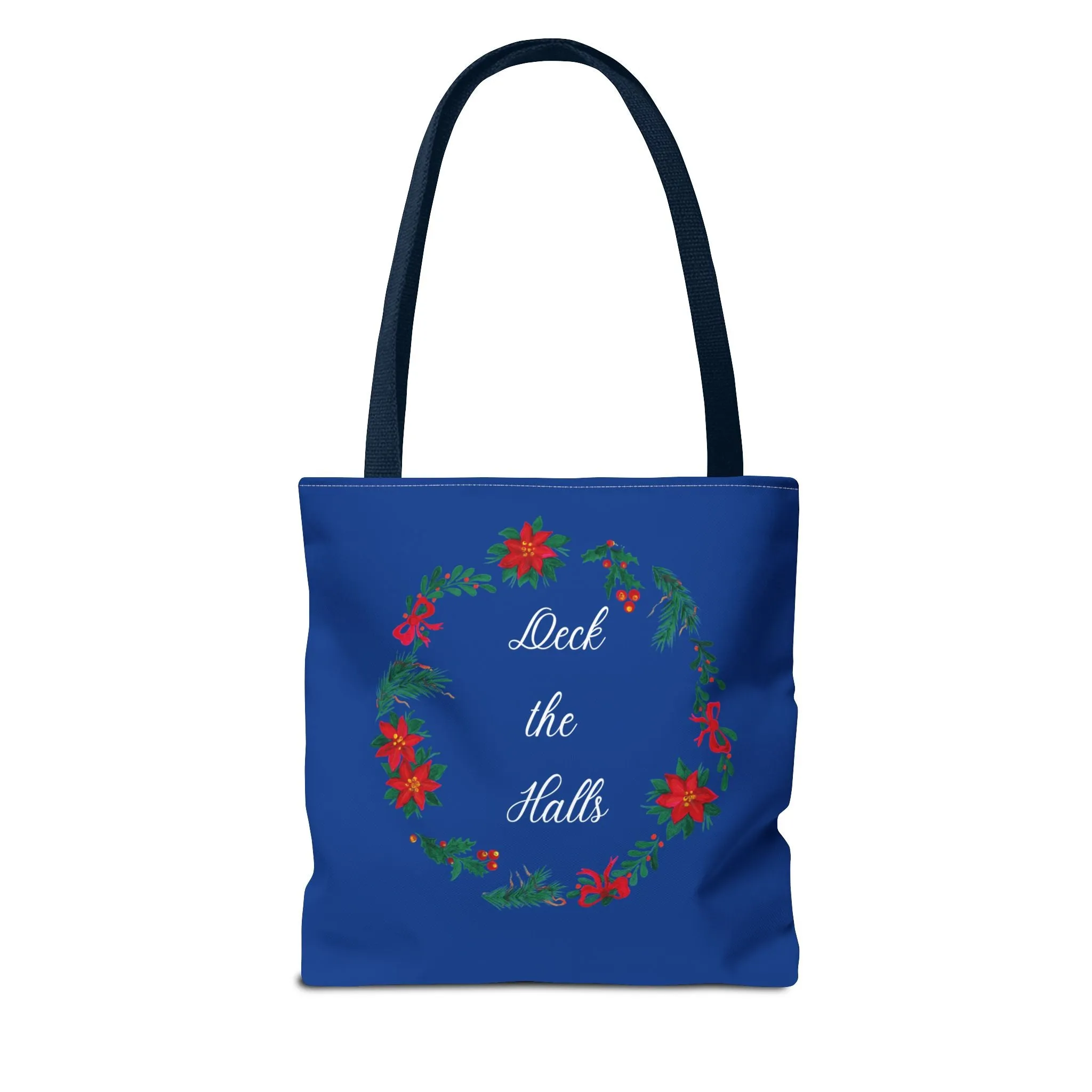 Christmas Carols Deck the Halls Tote Bag