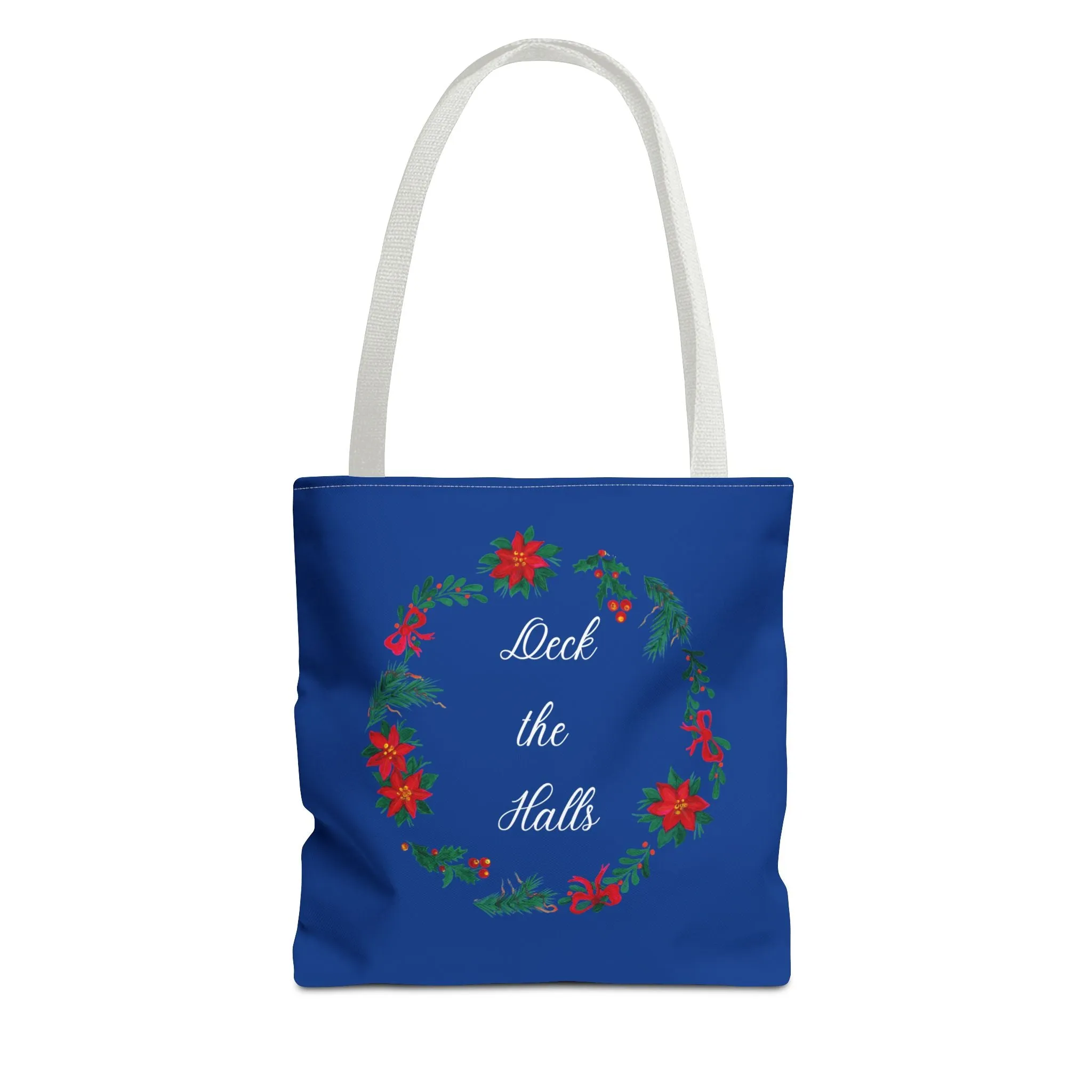 Christmas Carols Deck the Halls Tote Bag