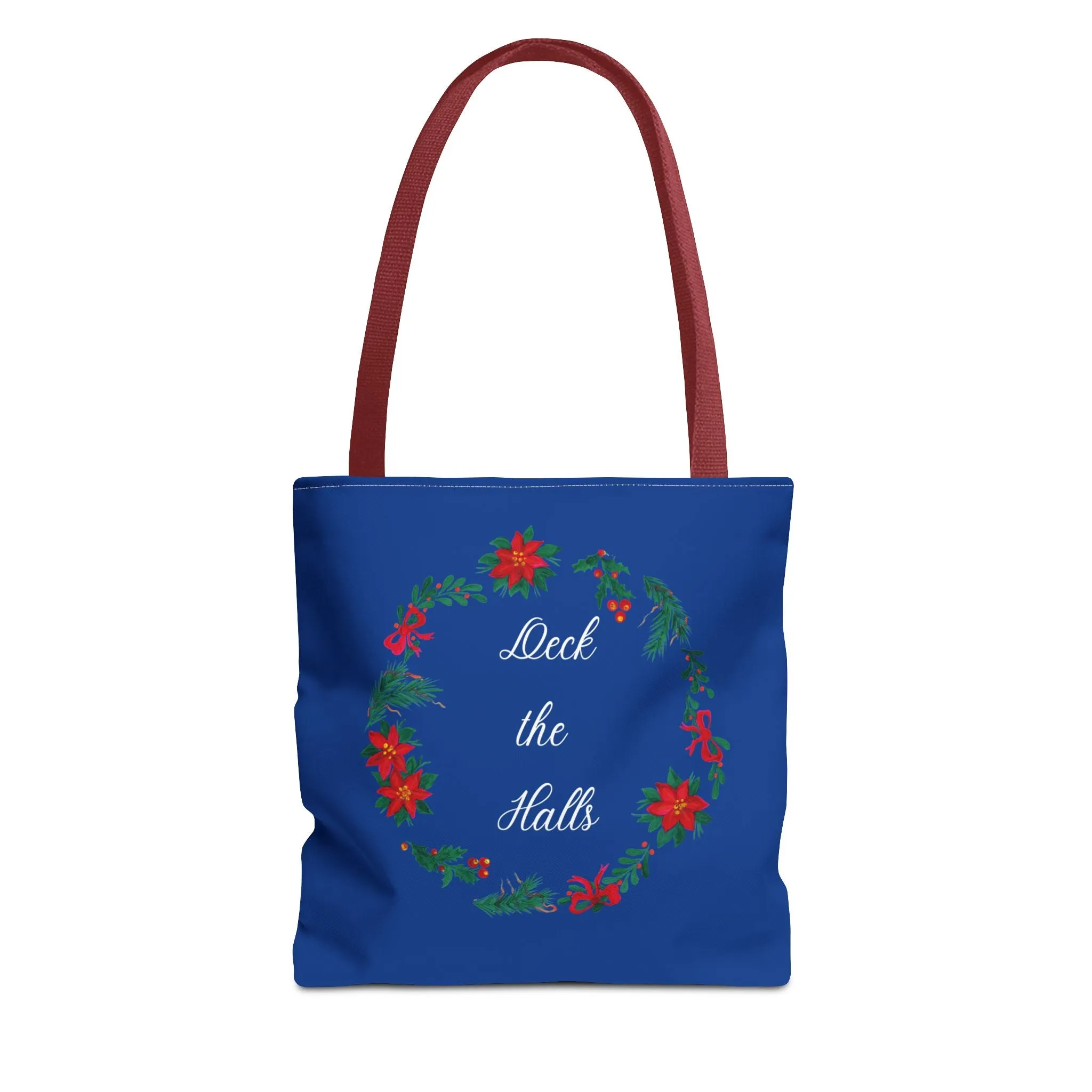 Christmas Carols Deck the Halls Tote Bag