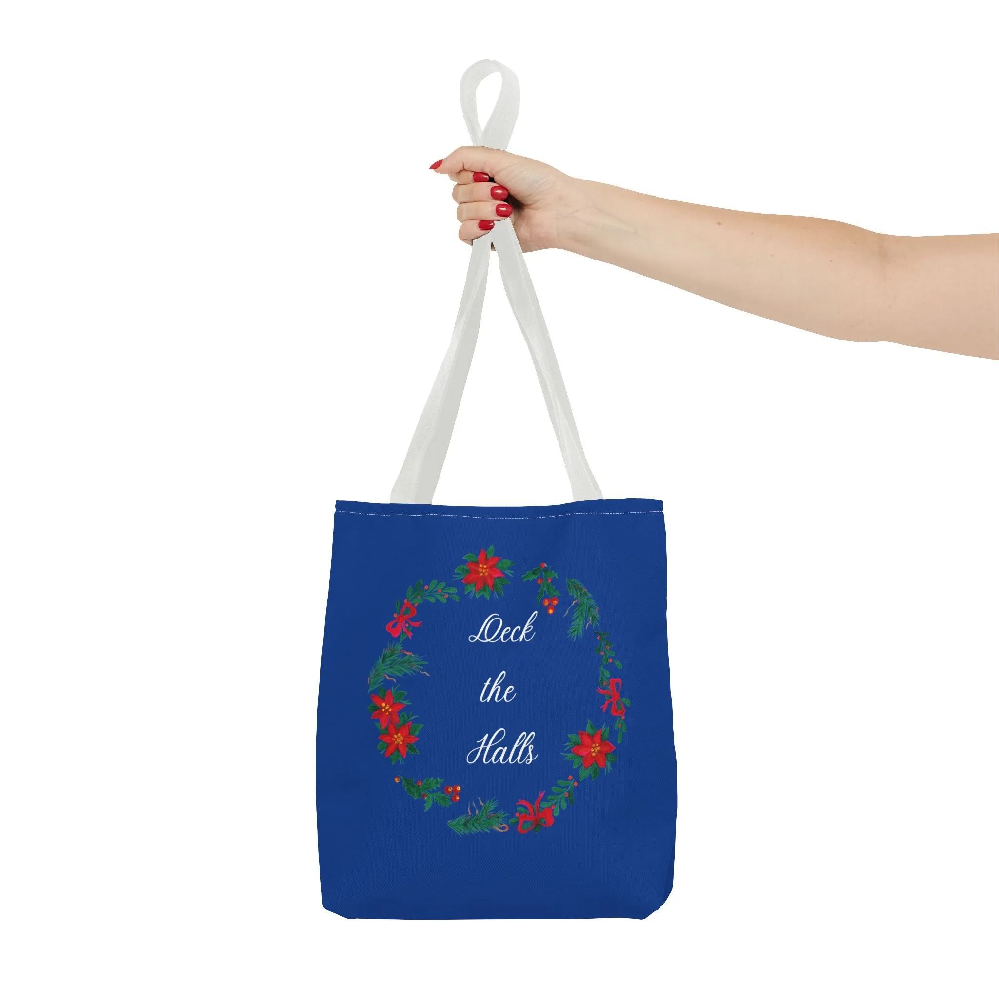 Christmas Carols Deck the Halls Tote Bag