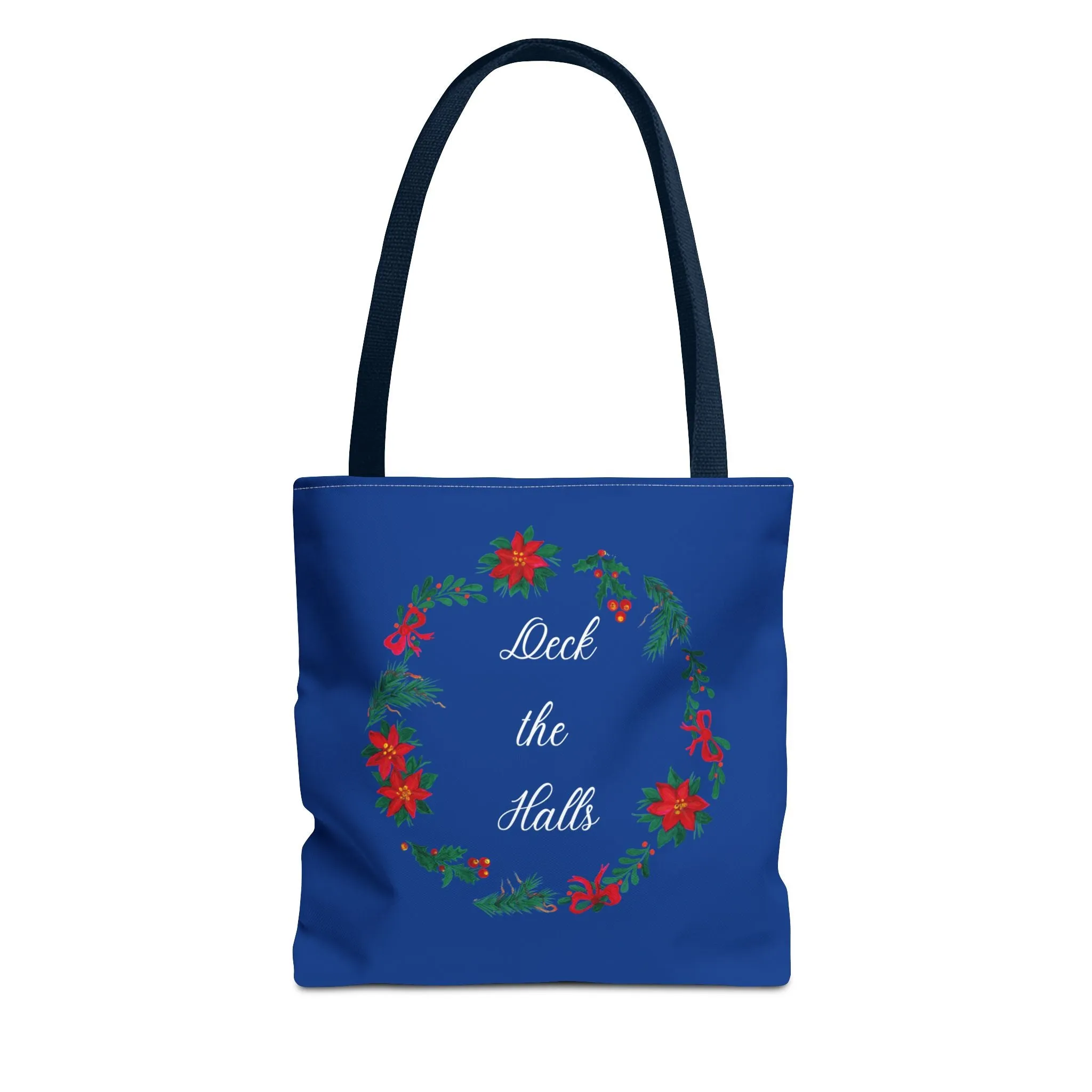 Christmas Carols Deck the Halls Tote Bag