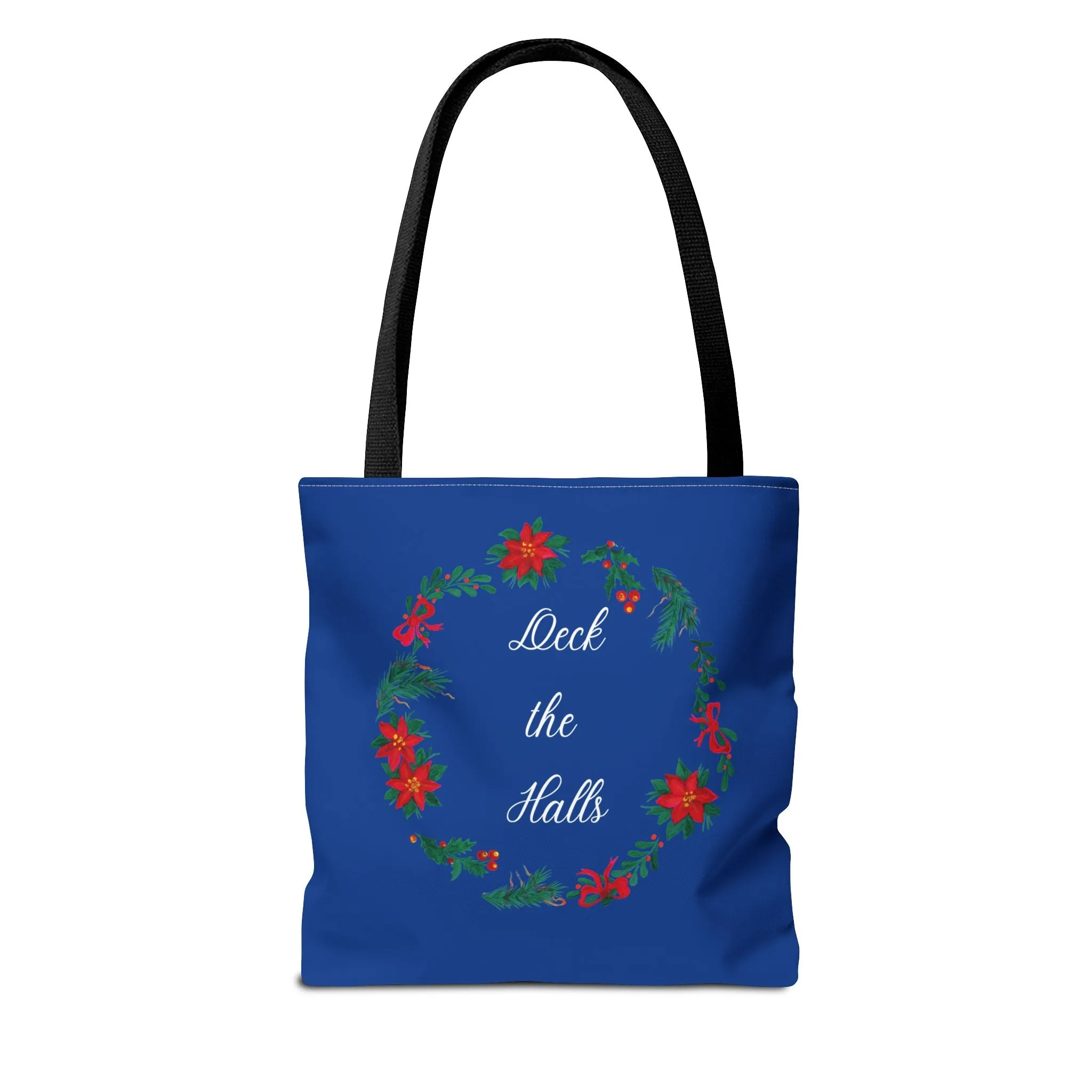 Christmas Carols Deck the Halls Tote Bag
