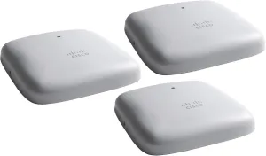 Cisco Business 240AC Wi-Fi Access Point | 802.11ac | 4x4 | 2 GbE Ports | Ceiling Mount | 3 Pack Bundle | Limited Lifetime Protection (3-CBW240AC-B)