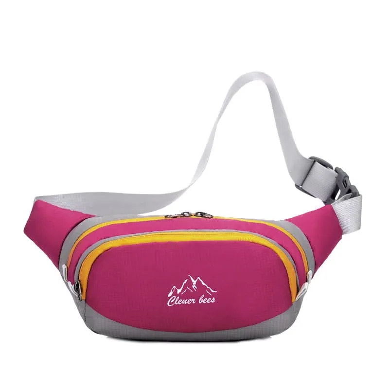 CLEVER BEES Waterproof Running Waist Bag – Large Capacity Sports Travel Bag, Portable & Durable