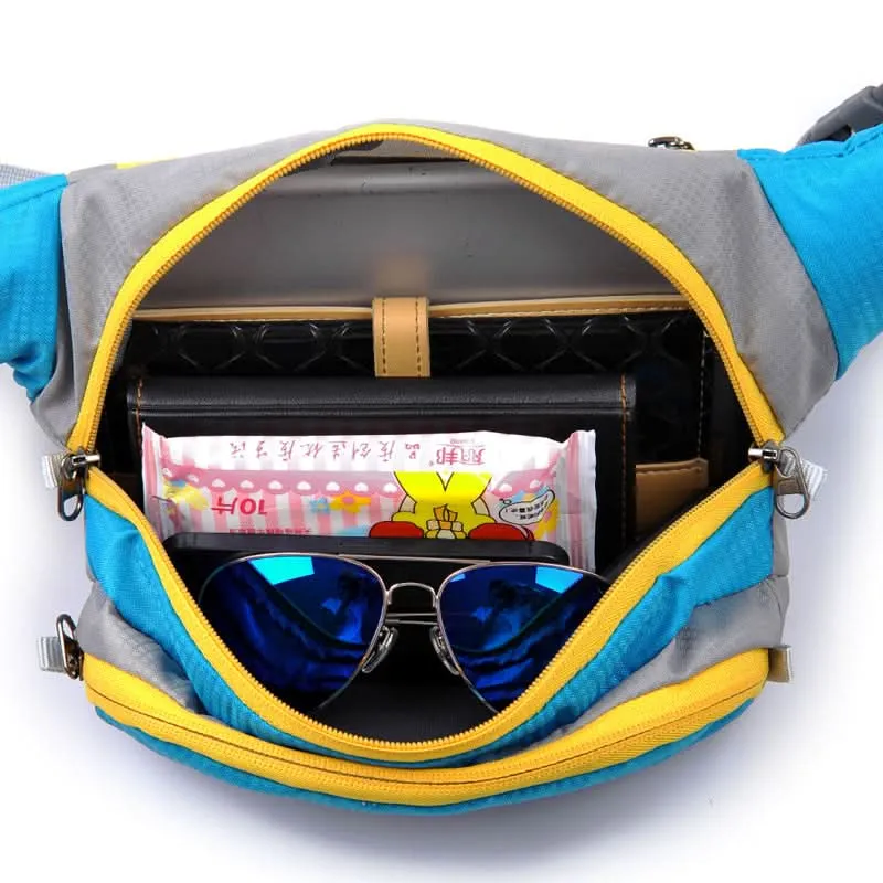CLEVER BEES Waterproof Running Waist Bag – Large Capacity Sports Travel Bag, Portable & Durable