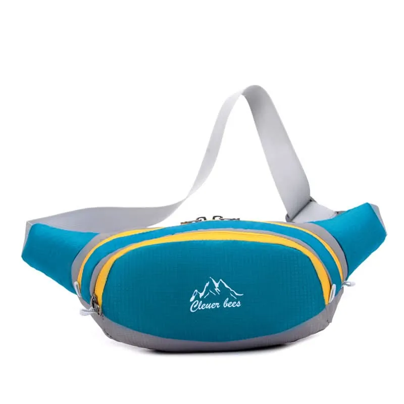 CLEVER BEES Waterproof Running Waist Bag – Large Capacity Sports Travel Bag, Portable & Durable