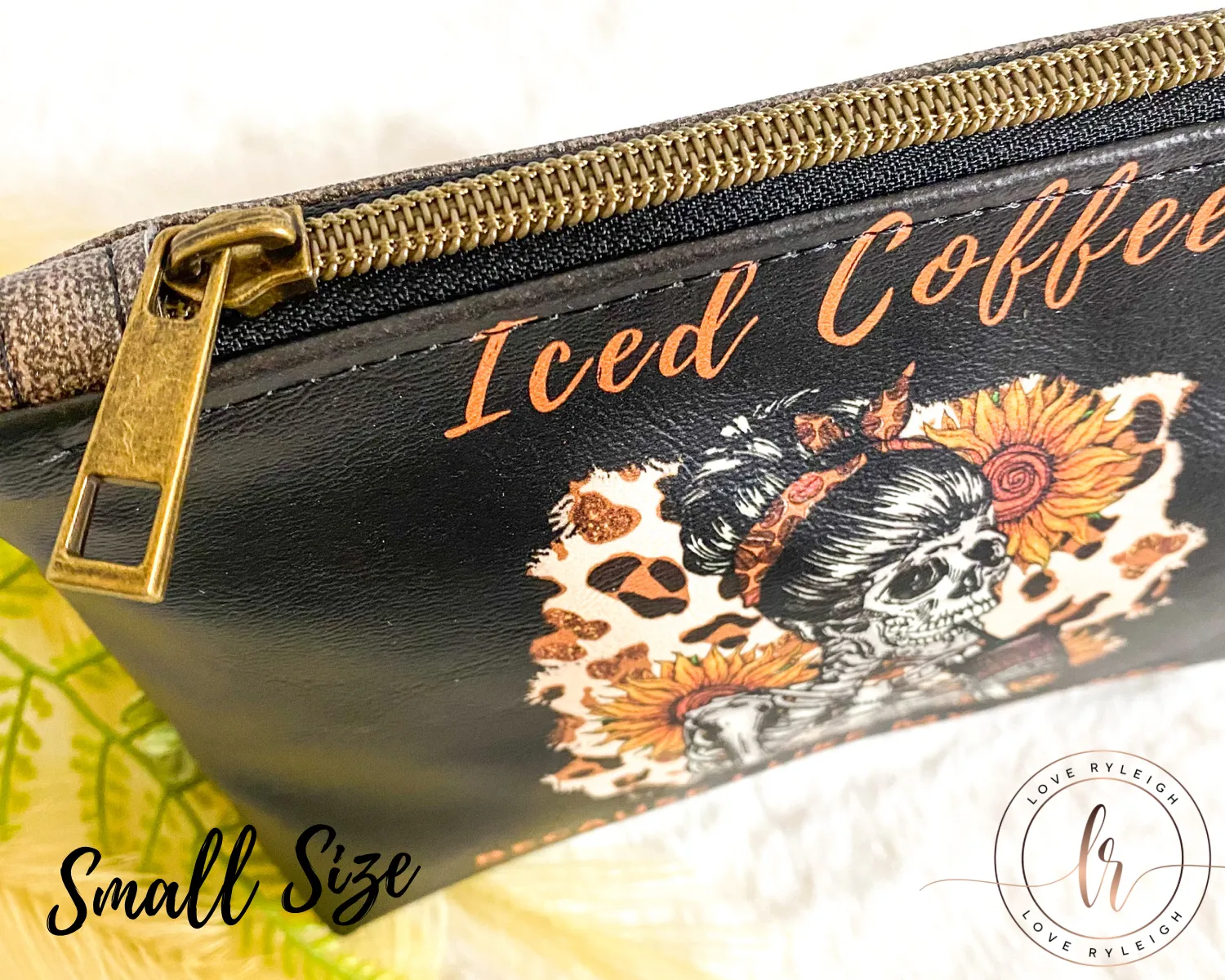 Coffee Cold Soul Cosmetic/Whatever Pouch