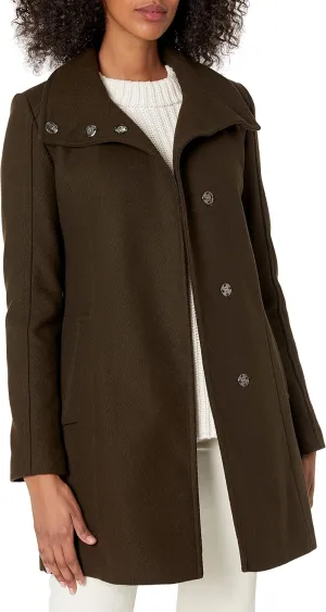 Cole Haan Women's Wool Twill Topper