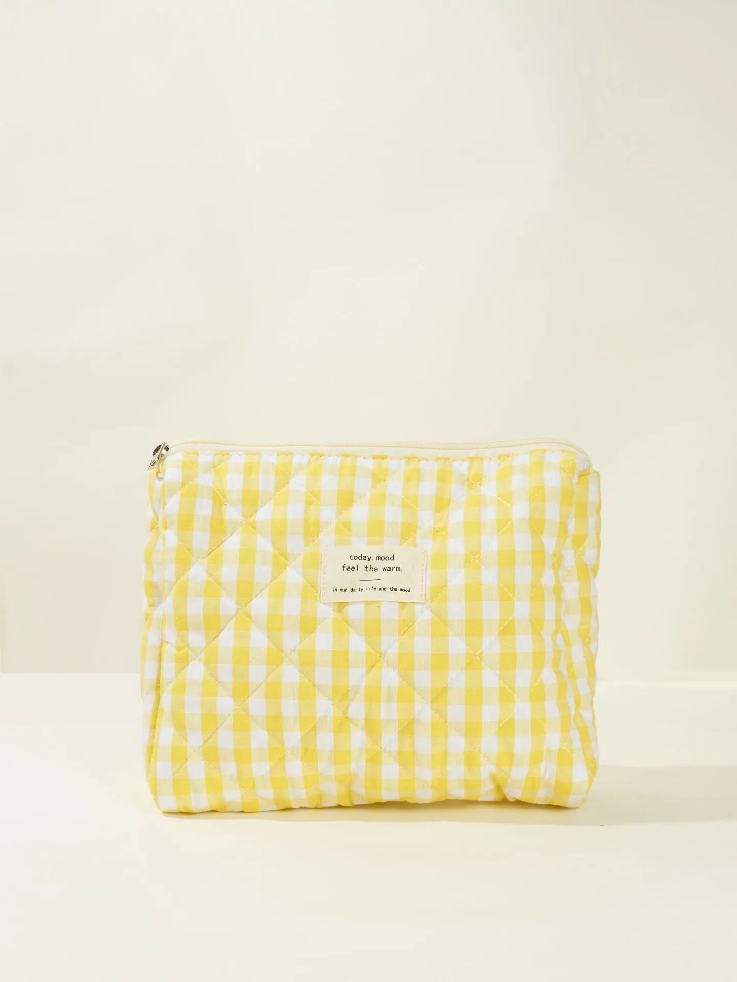Colorful Plaid Large Capacity Make Up Bag DPB0119