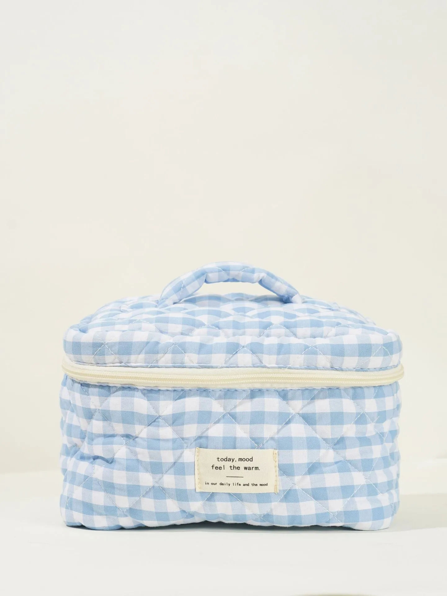 Colorful Plaid Large Capacity Make Up Bag DPB0119