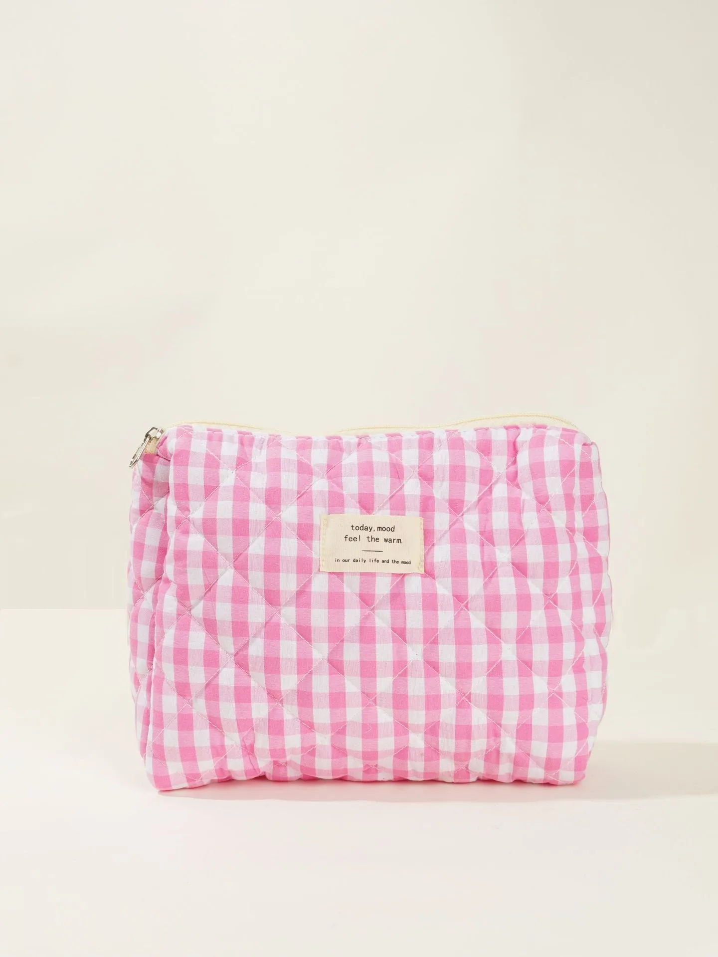 Colorful Plaid Large Capacity Make Up Bag DPB0119