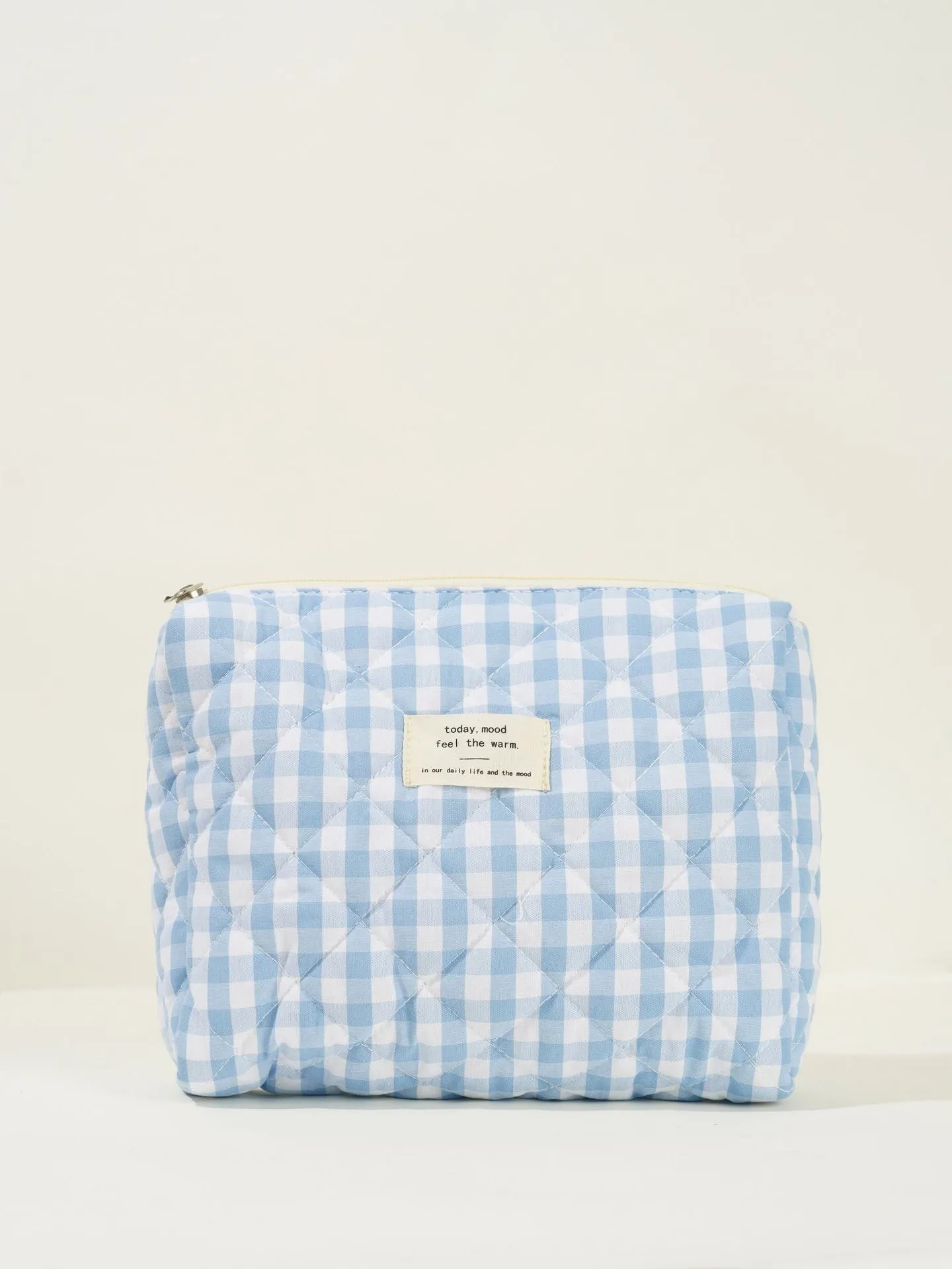 Colorful Plaid Large Capacity Make Up Bag DPB0119