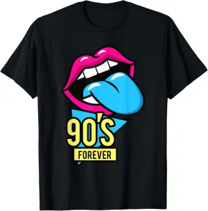 Cool 90's Forever, Vintage Retro Back To 90's Graphic Design T-Shirt