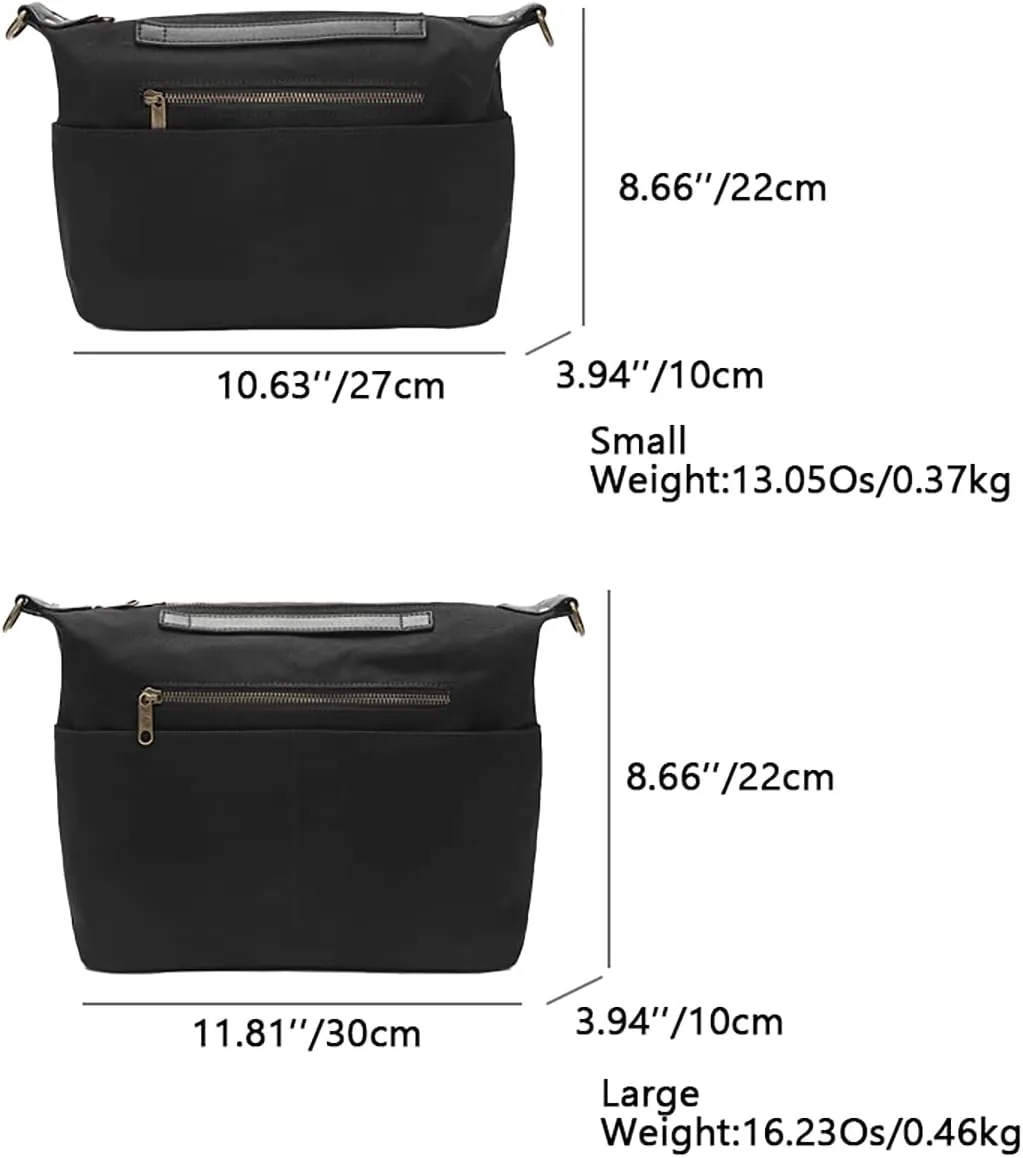 Cosmetic Bag Large Capacity Makeup Bag with Compartments Lightweight Travel Organizer with Metal Ring Design Multiple Pockets Cosmetic Bag Storage Bag (black,Small)