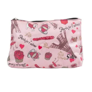 Cosmetic Bag - Medium - Paris Je'Taime Print