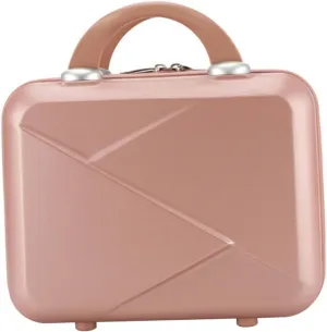 Cosmetic Suitcase Storage Women's Toiletry Bag Makeup Travel Case 14'' Portable Suitcase Women Cosmetic Bag