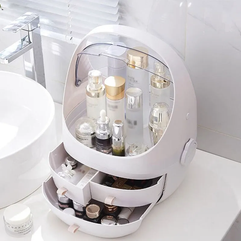 Cosmetics storage box waterproof