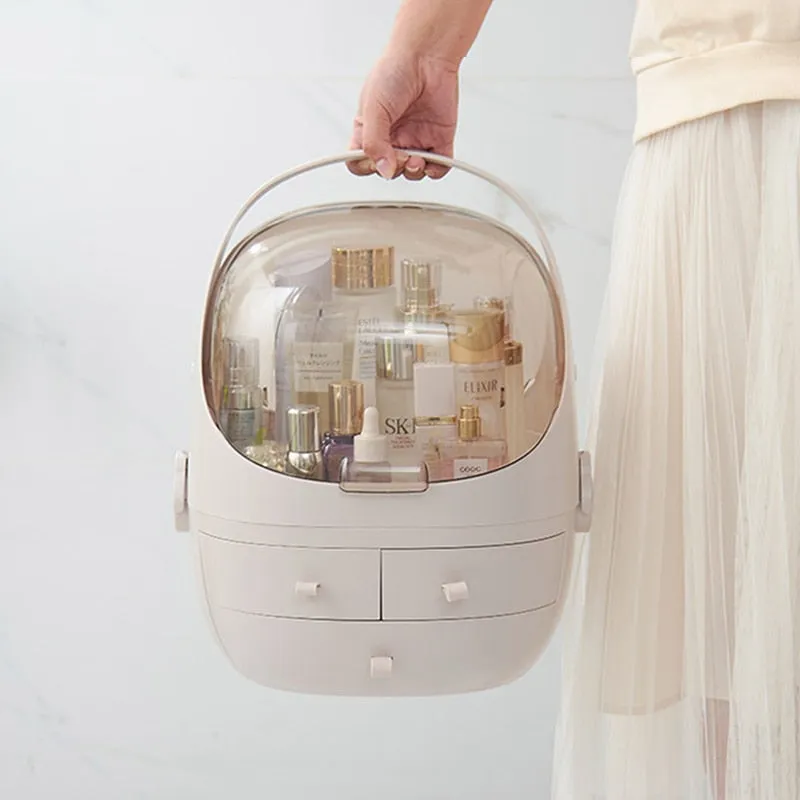 Cosmetics storage box waterproof