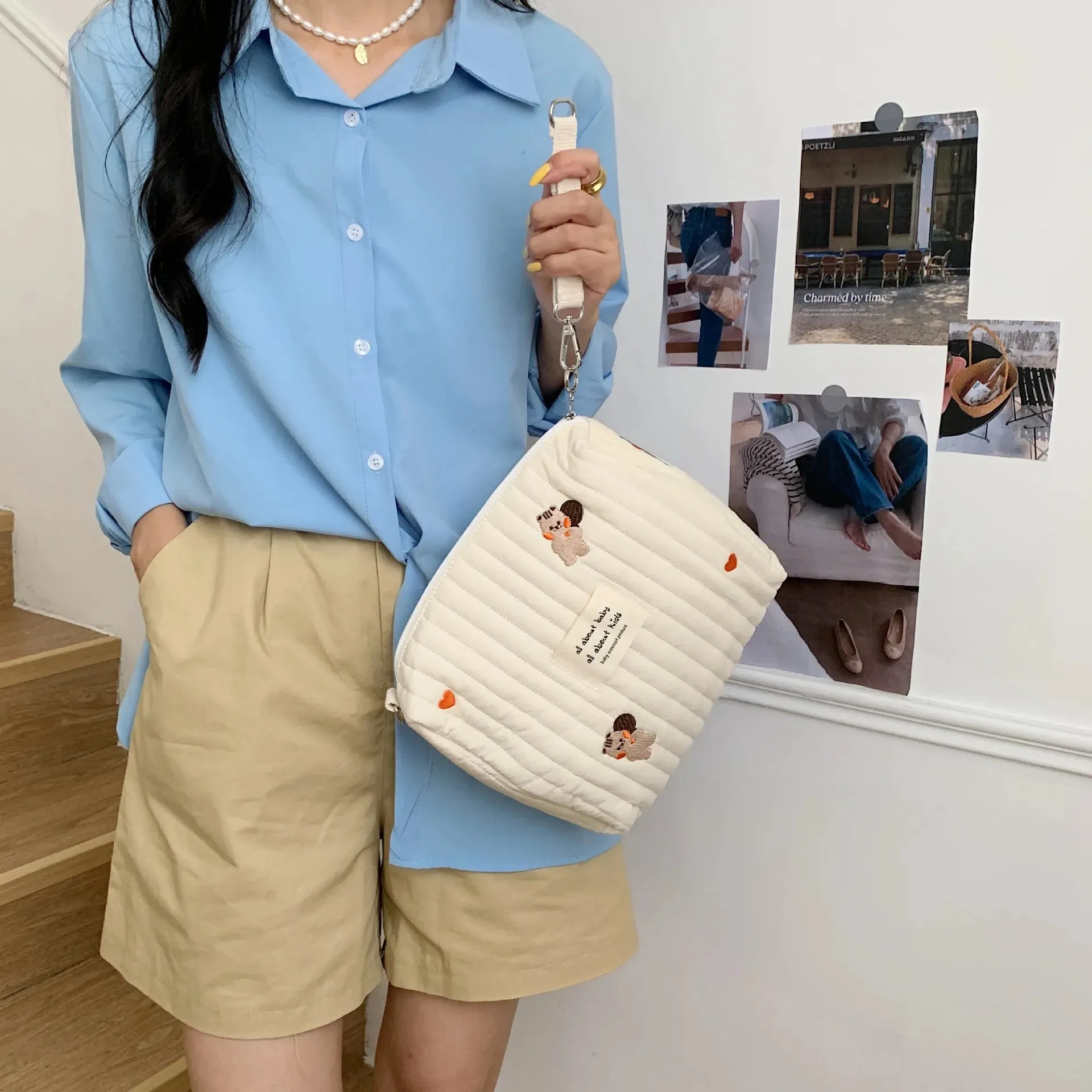 Cotton Diaper Bag Organizer