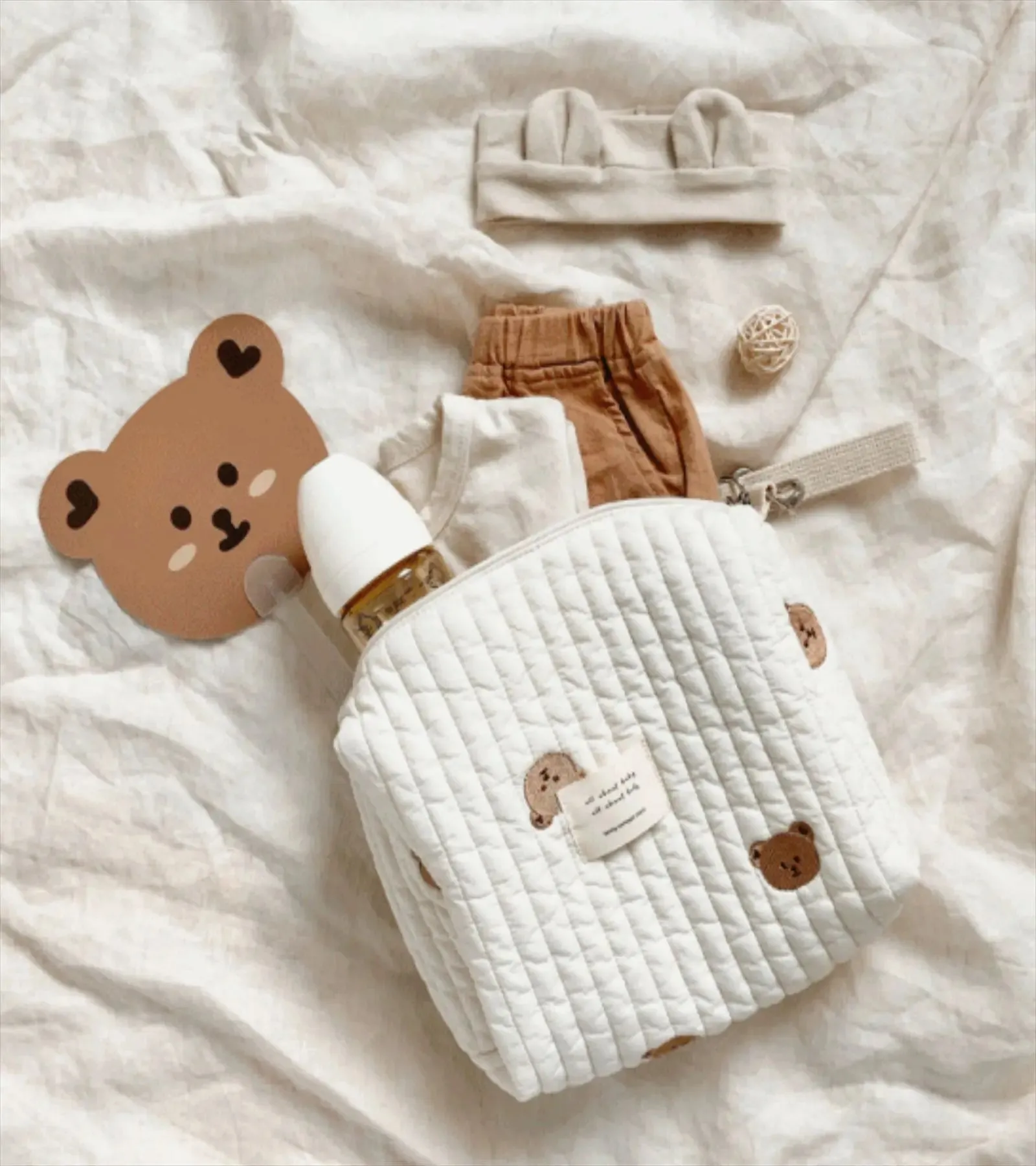 Cotton Diaper Bag Organizer