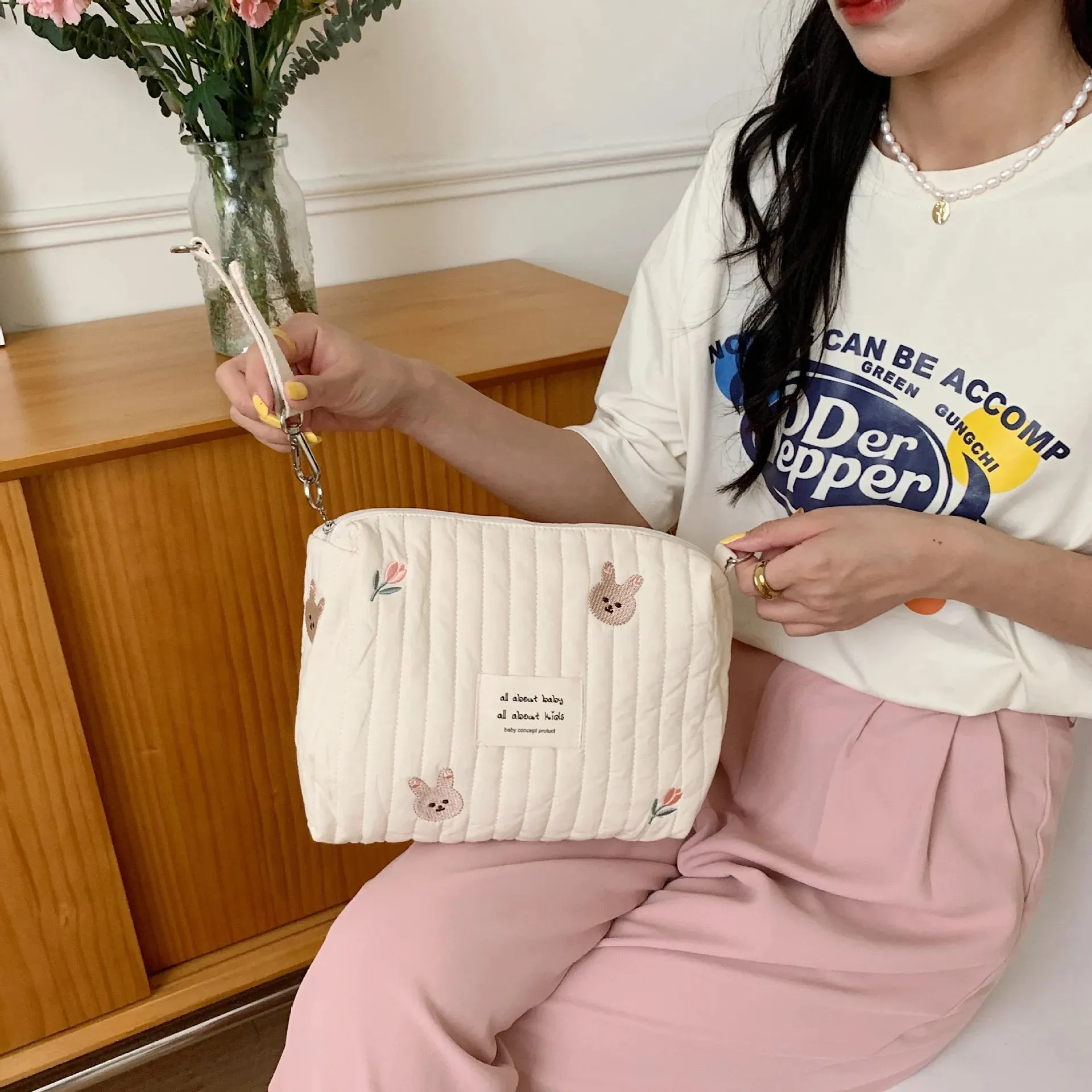 Cotton Diaper Bag Organizer