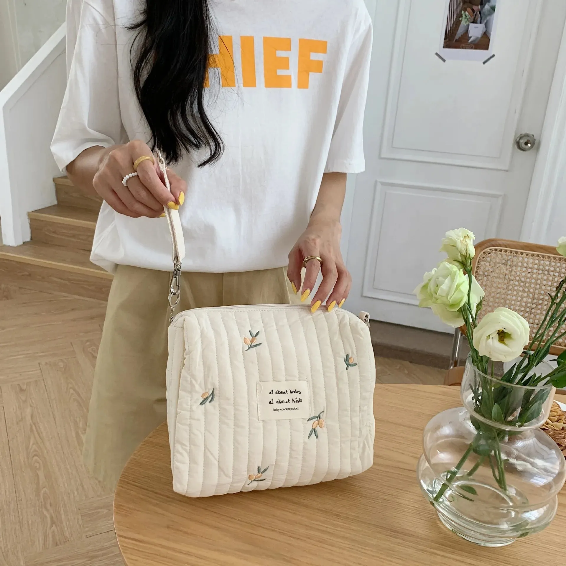 Cotton Diaper Bag Organizer