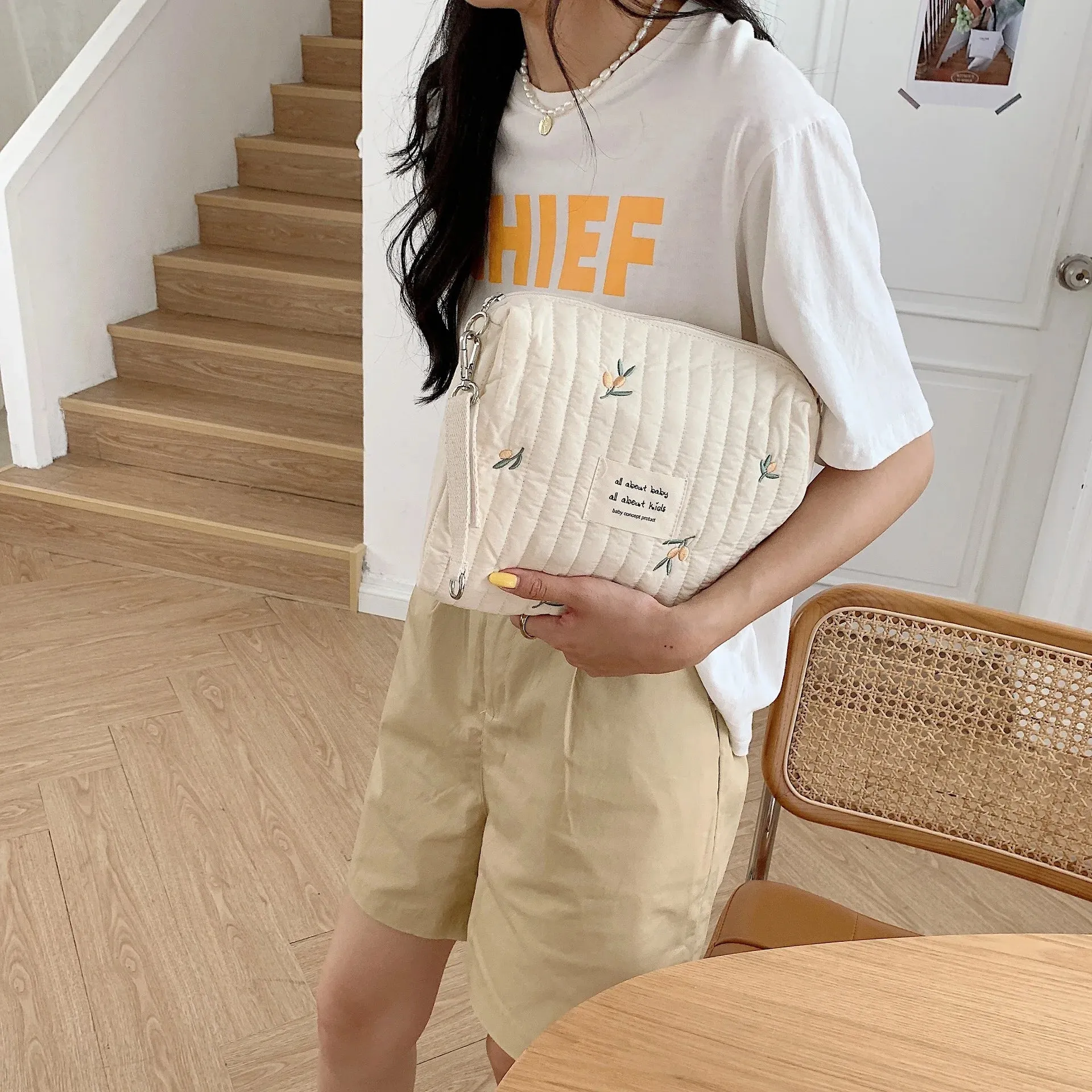Cotton Diaper Bag Organizer