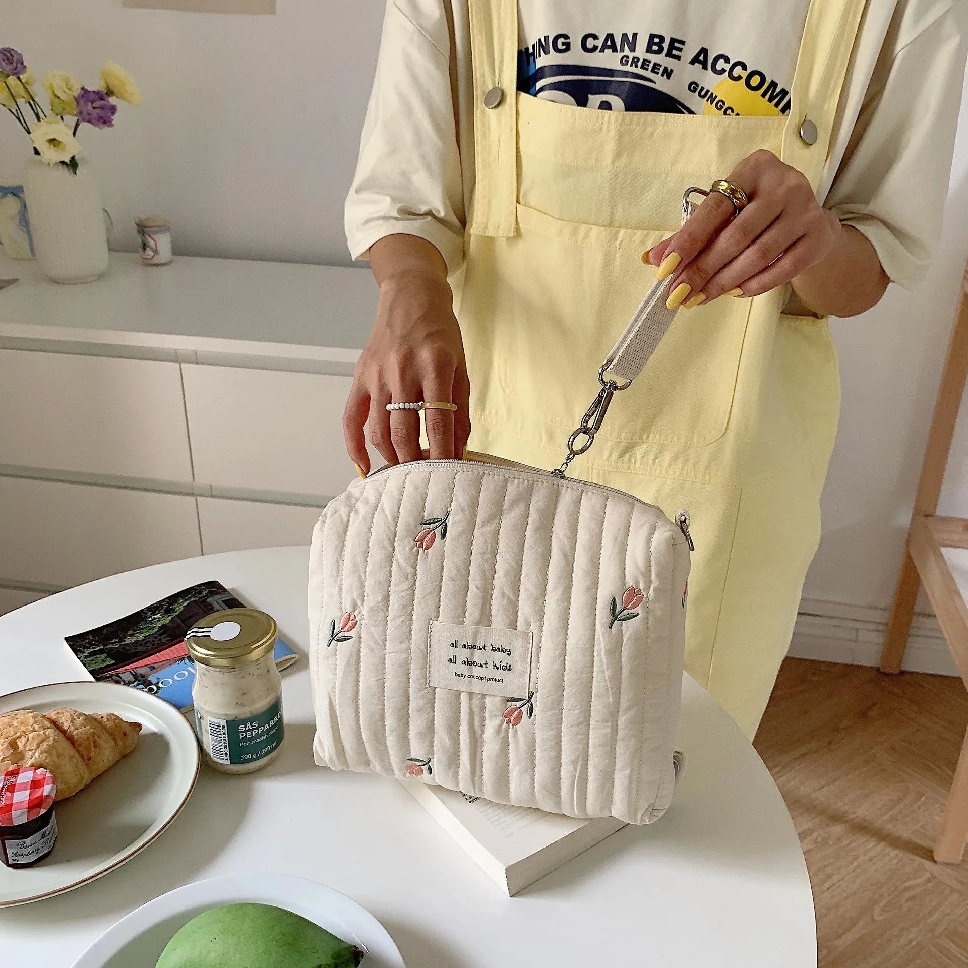 Cotton Diaper Bag Organizer