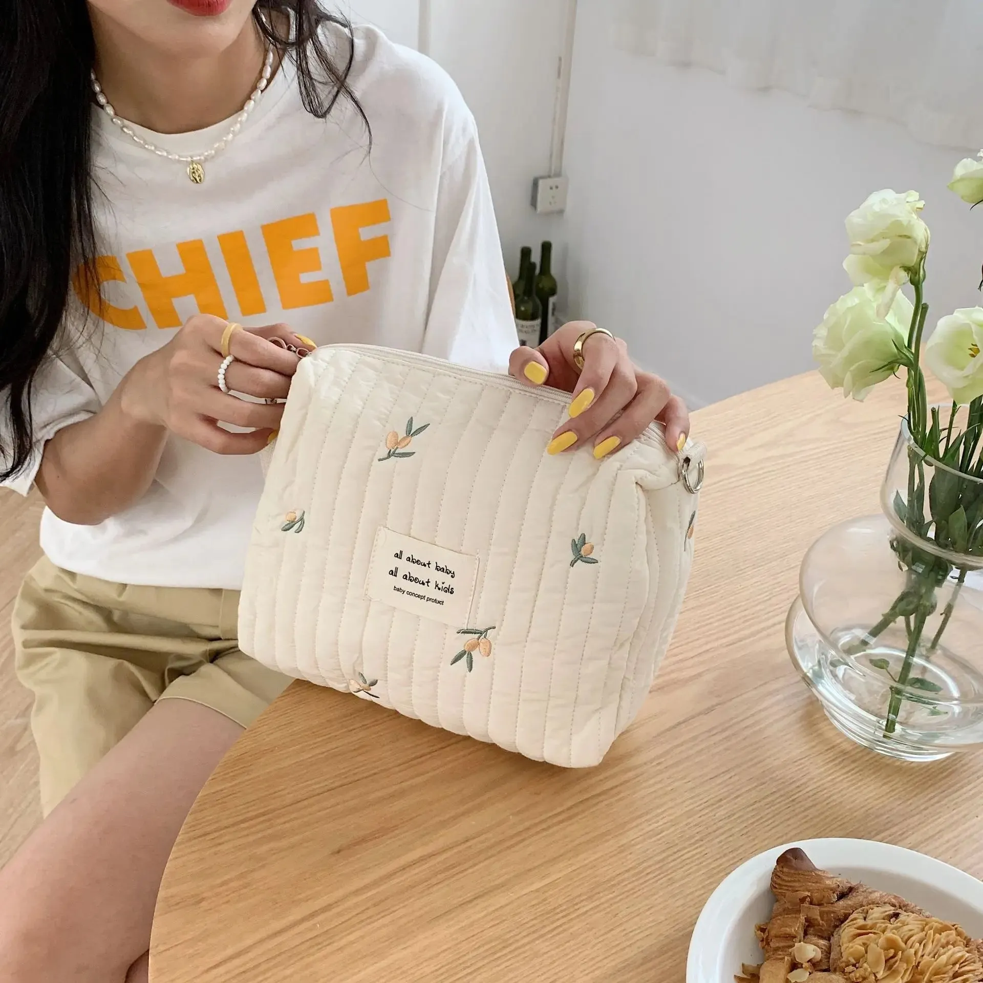 Cotton Diaper Bag Organizer