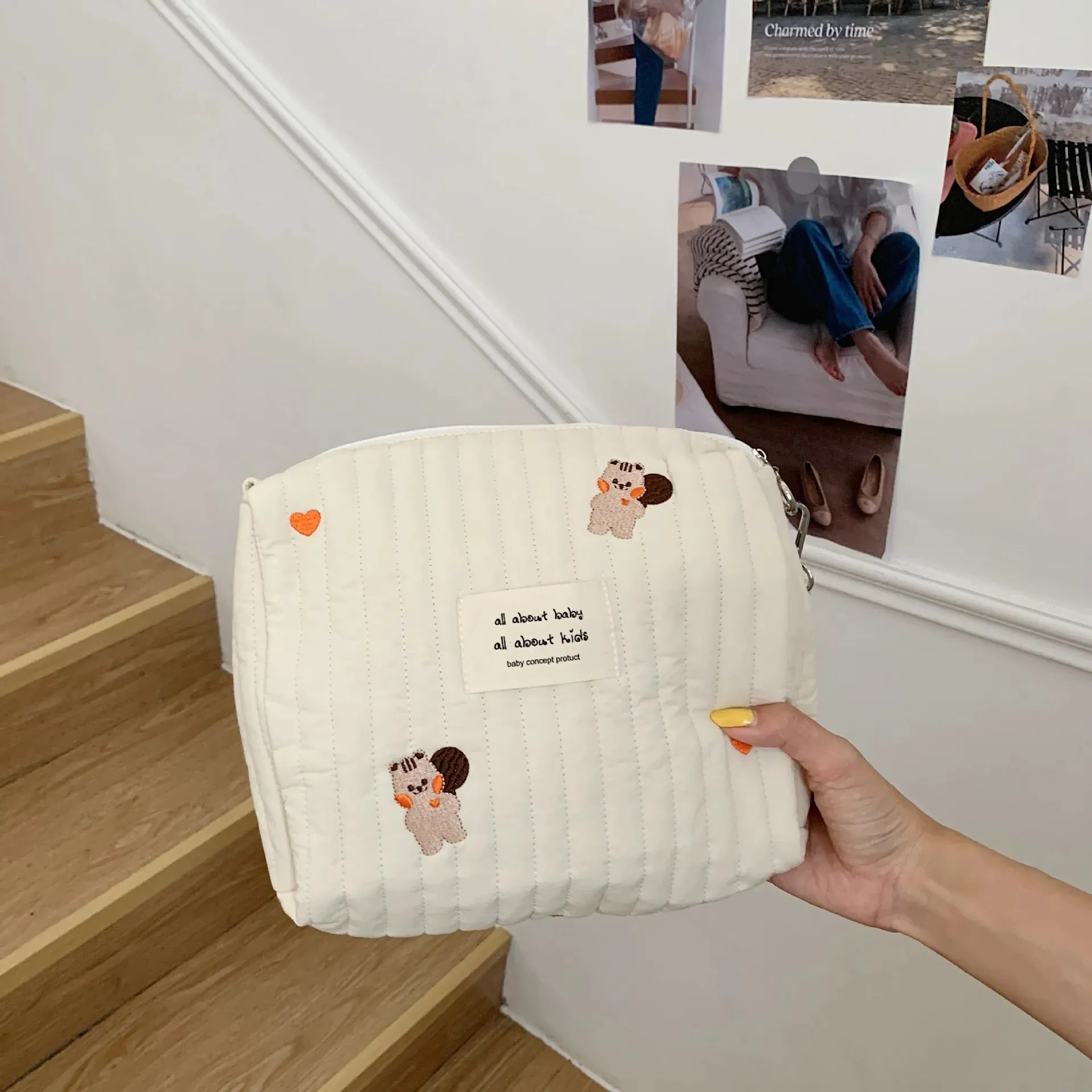 Cotton Diaper Bag Organizer