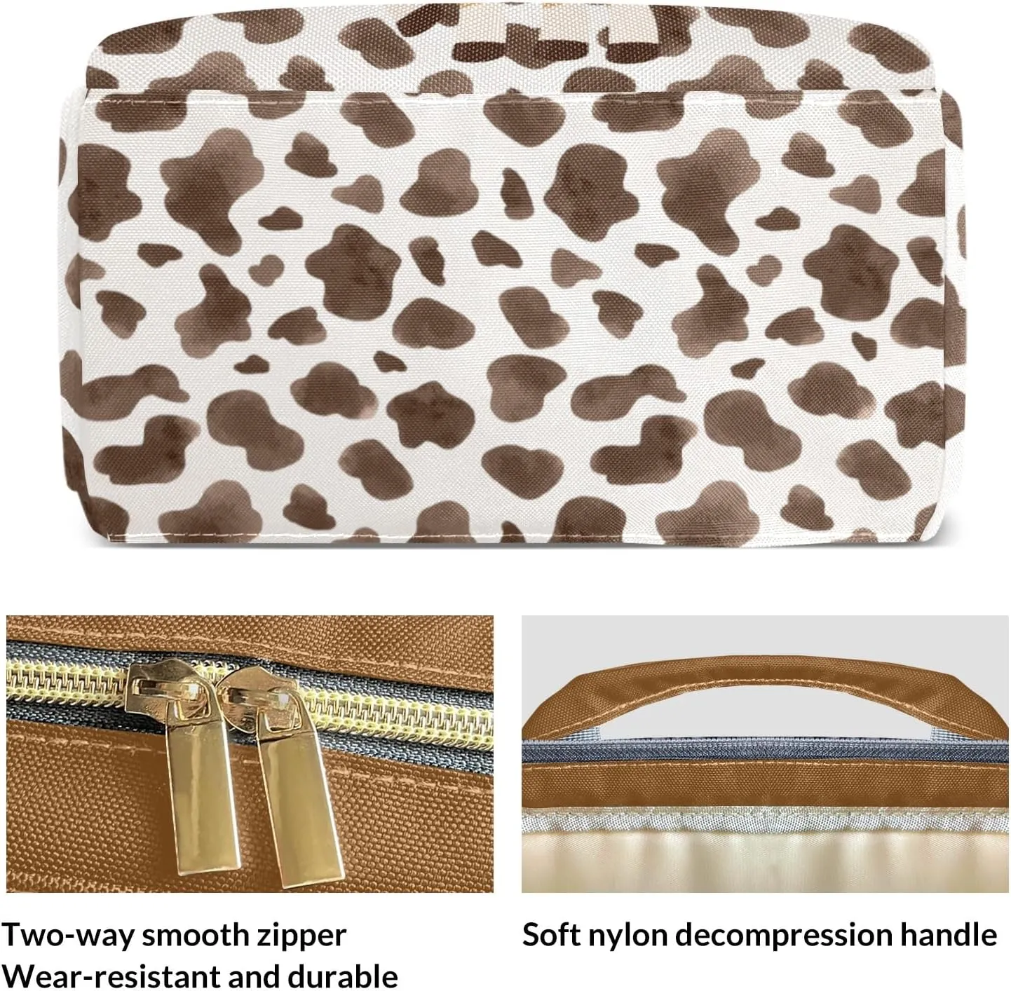Cowboy Horse Rodeo Western Personalized Large Capacity Diaper Bags,Custom Name Backpack Casual Daypack Bag Nappy Bag Gifts, Design 11, SFA055SS