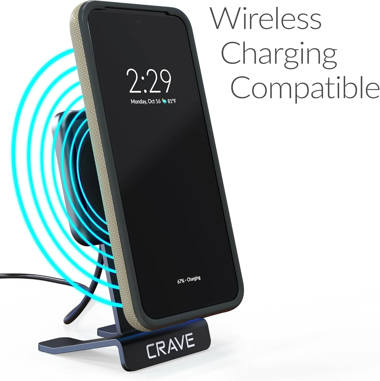 Crave Google Pixel 8 Case - Dual Guard Shockproof Protection Secure Layered Pixel 8 Phone Case, Sand