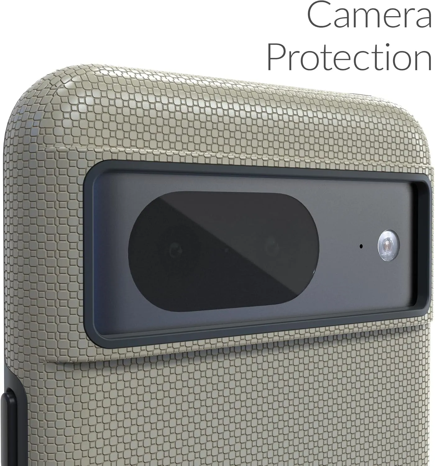 Crave Google Pixel 8 Case - Dual Guard Shockproof Protection Secure Layered Pixel 8 Phone Case, Sand