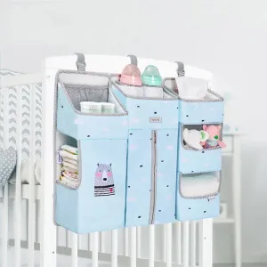 Crib-Hanging Storage Caddy / Storage Organizer for Baby Essentials