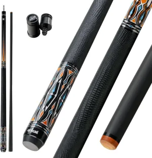 CRICAL Carbon Fiber Pool Cue Stick CXD Series Professional Pool Sticks for Adults Low Deflection Pool Cue Billiard Cues with 12.5mm Tip (Precise, Easy to Control, Pro Taper)