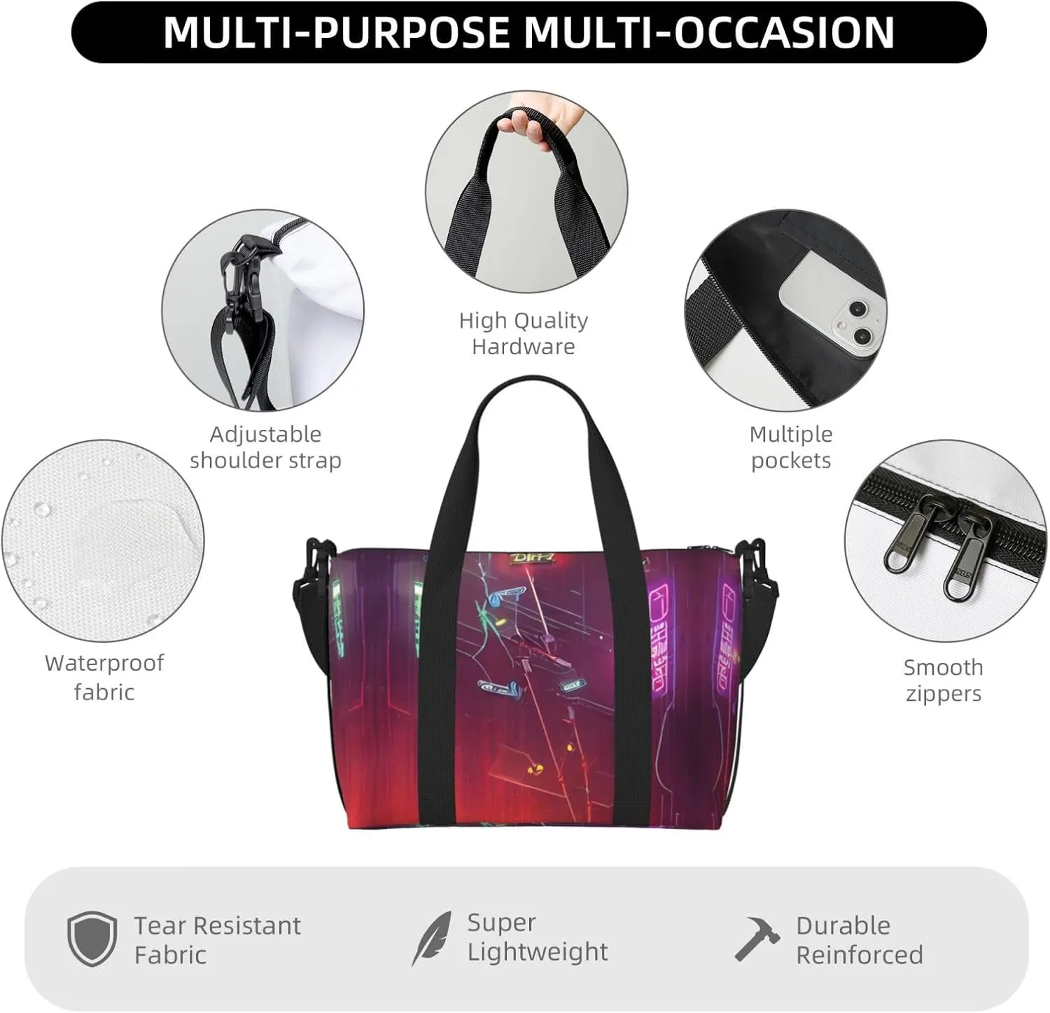 Darts Arrows Furture Travel Bags, Weekender Carry On For Women, Sports Gym Bag, Workout Duffel Bag,Overnight