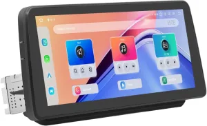 Dasaita 12.3" Car Radio for Toyota Corolla 2019-2022, 2K QLED Touchscreen, Wireless CarPlay, Android Auto, Android 13 Head Unit, 4G LTE/5G Wi-Fi, 6GB 64GB