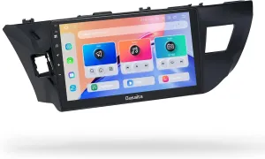 Dasaita Radio Upgrade G13 for Toyota Corolla 2014 2015 2016, Wireless Carplay, Android Auto, 10.2 Inch HD Touchscreen, GPS Navigation, 4G, WiFi, DSP, Qualcomm 665, 6GB 64GB, Android 13