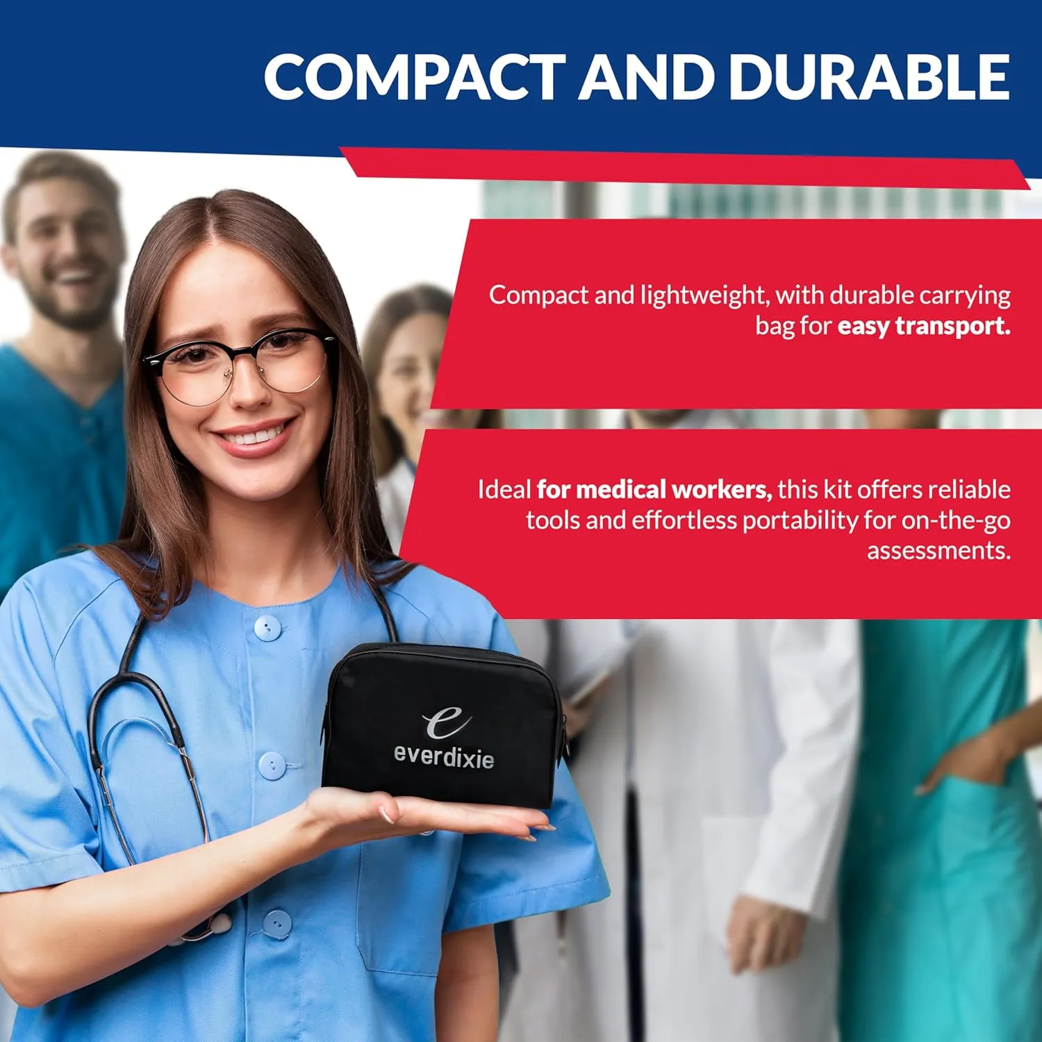 Deluxe Aneroid Sphygmomanometer Blood Pressure Monitor Set – 2-Pack – Adult Cuff, Carrying Case & Calibration Tool – High Contrast Dial for Accurate Readings – Portable & Durable Design – Purple