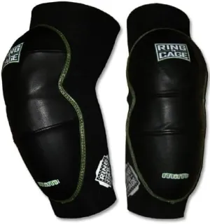 Deluxe MiM-Foam Elbow Pads - Leather for Muay Thai, MMA, Kickboxing, Stand up,