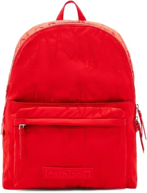 Desigual Women's Accessories Nylon Backpack Medium, Red, One Size