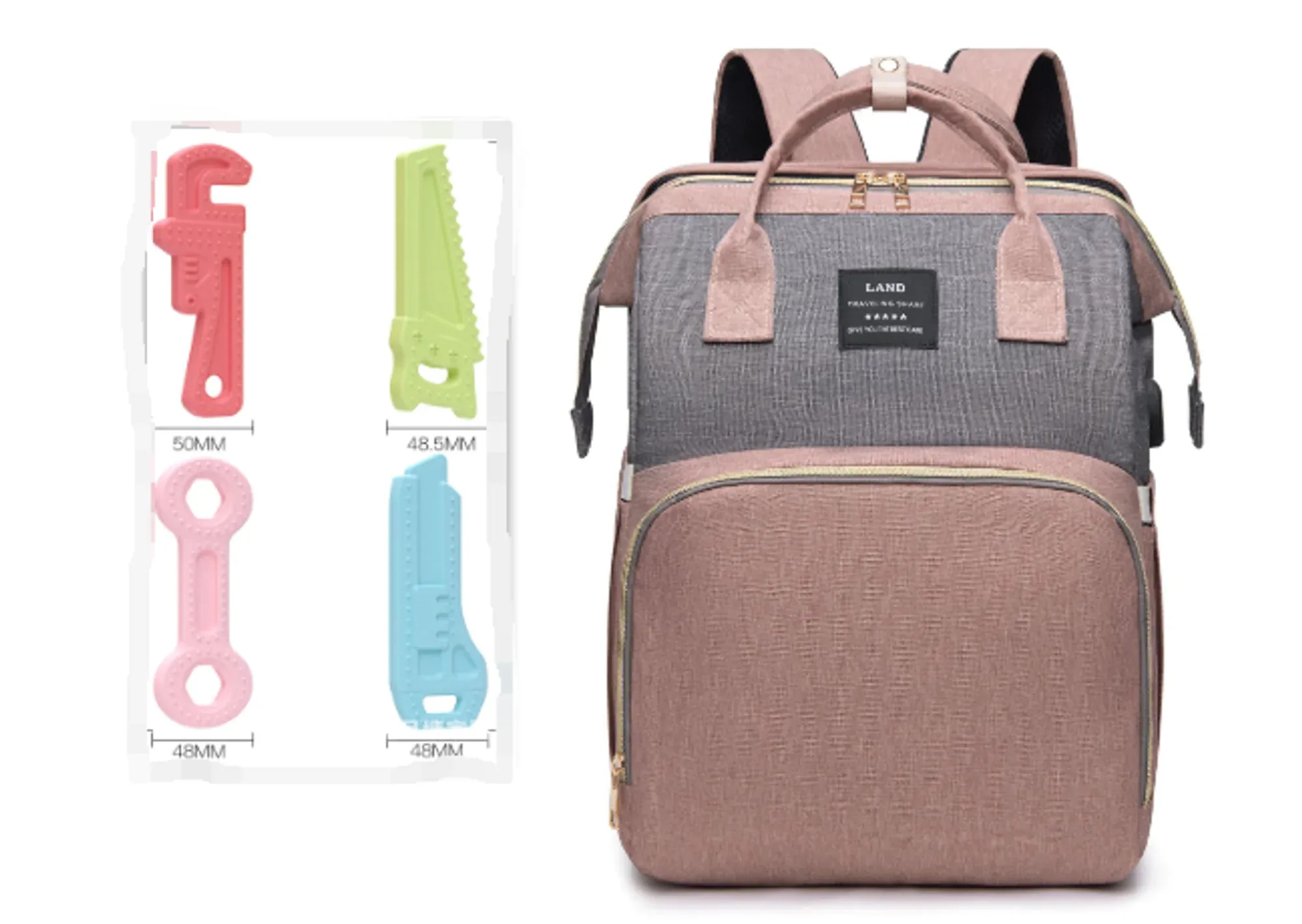 Diaper Full-featured range Bag Baby Unique