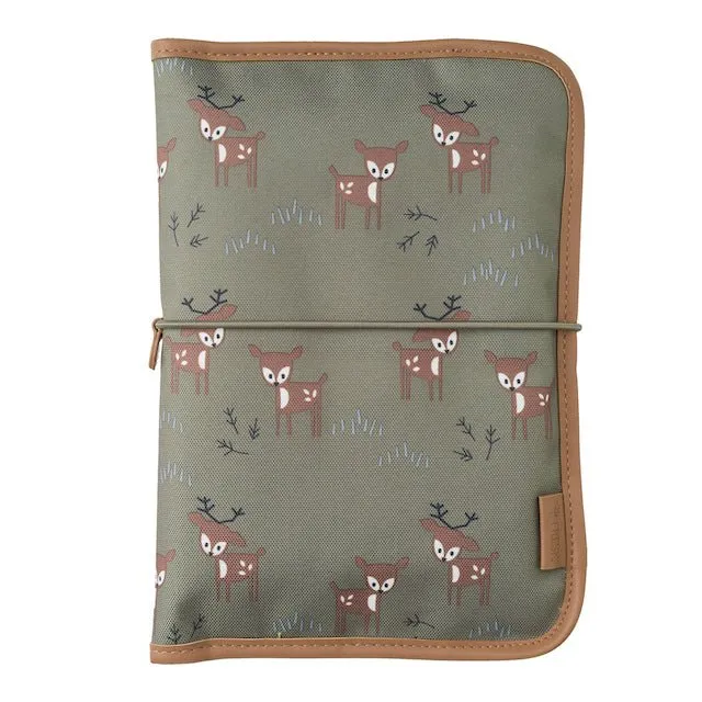 Diaper Travel Pouch - Deer Olive