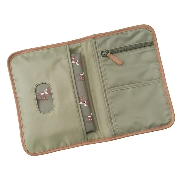 Diaper Travel Pouch - Deer Olive